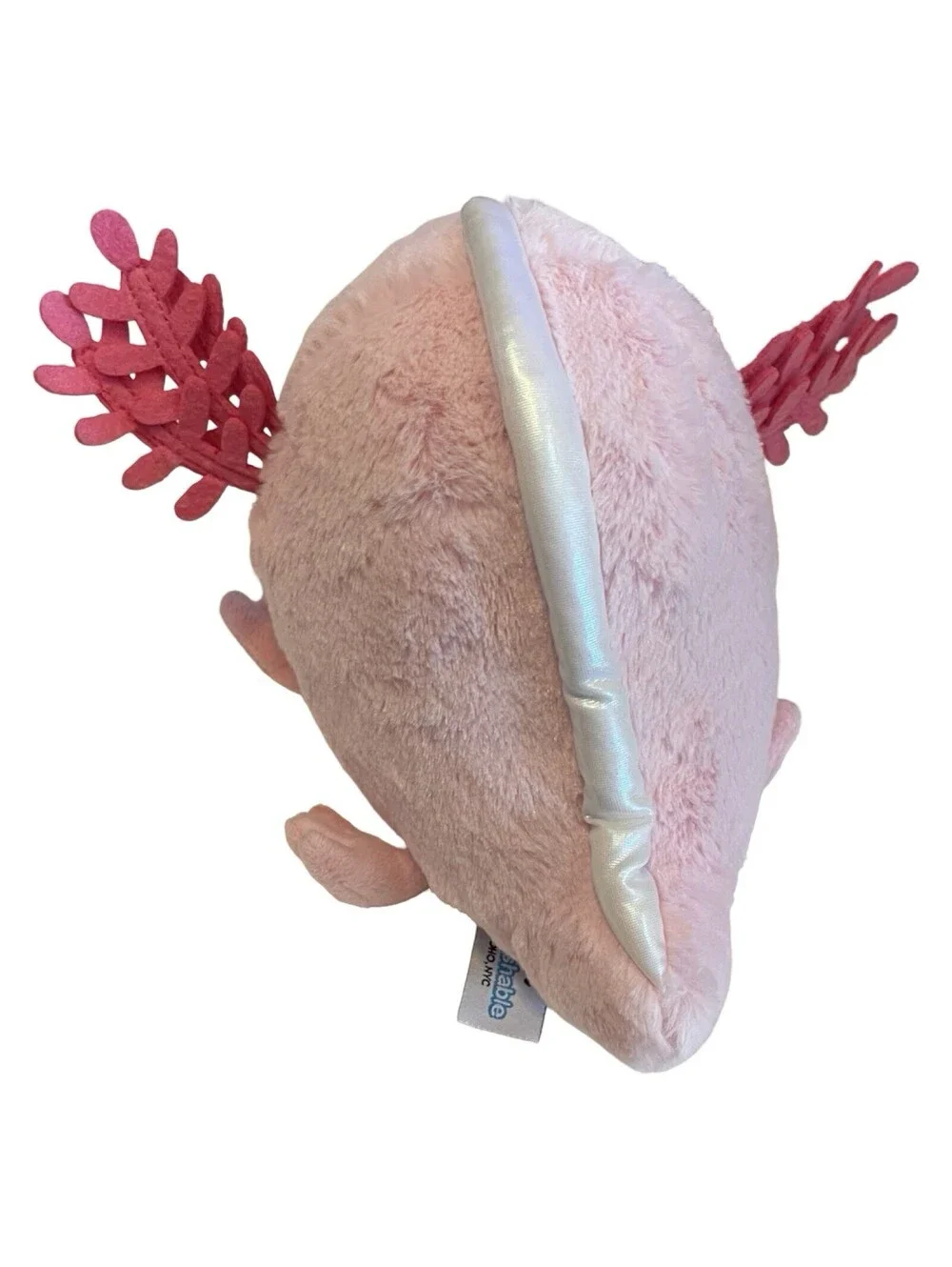 Squishable Axolotl Pink Plush Soft Cuddly Approximately 10”